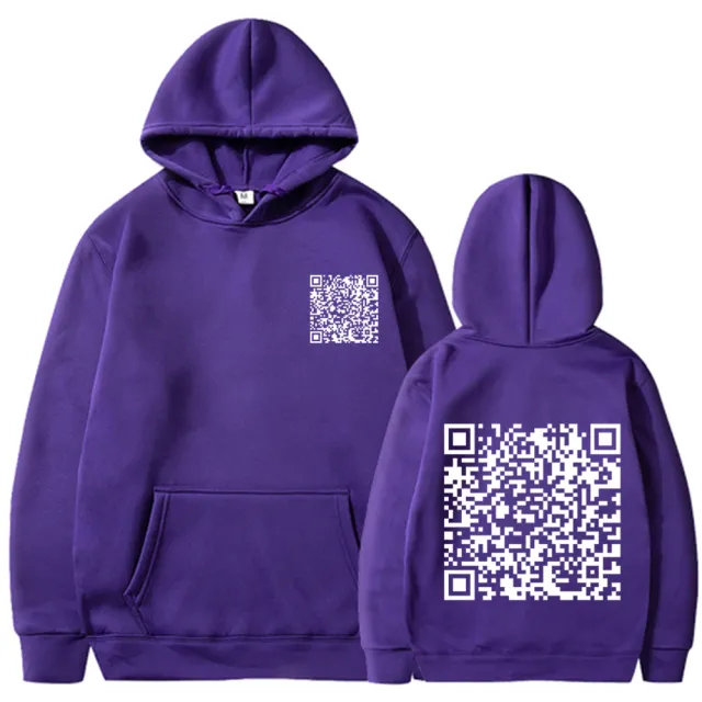 Joke Funny Winter Thick Sweatshirt Purple - Shop at LoveMi