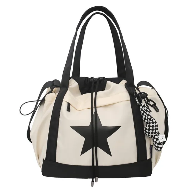 Women's Casual Large Capacity Crossbody Canvas Bag White - Shop at LoveMi