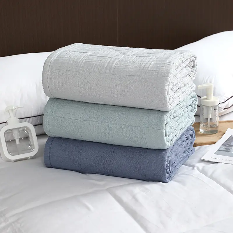 Comfortable Breathable Nap Blanket Pure Cotton Towel