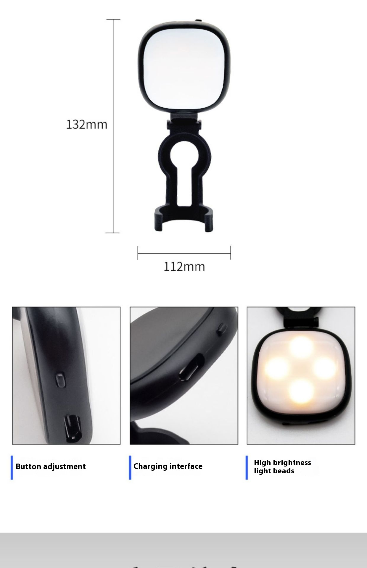 Generation Universal Holder PTZ Fill Light Selfie Bracket - Image 8