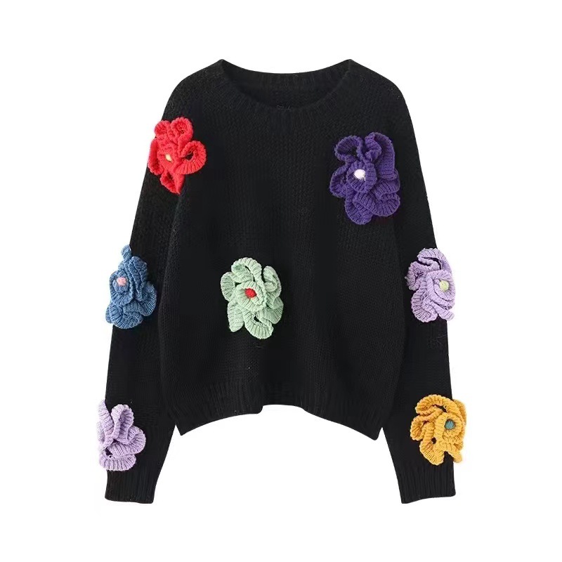 Title 3, Loose-fitting Long Sleeve Sweater Design Sense ...