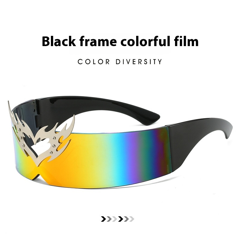 Future Technology Integrated Film Coated Personalized Disco Drag Cool Sunglasses - Image 10