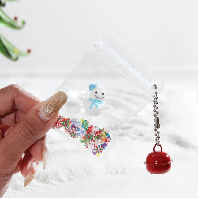 Christmas Gift Handmade Glass Ornament Little Snowman - Shop at LoveMi