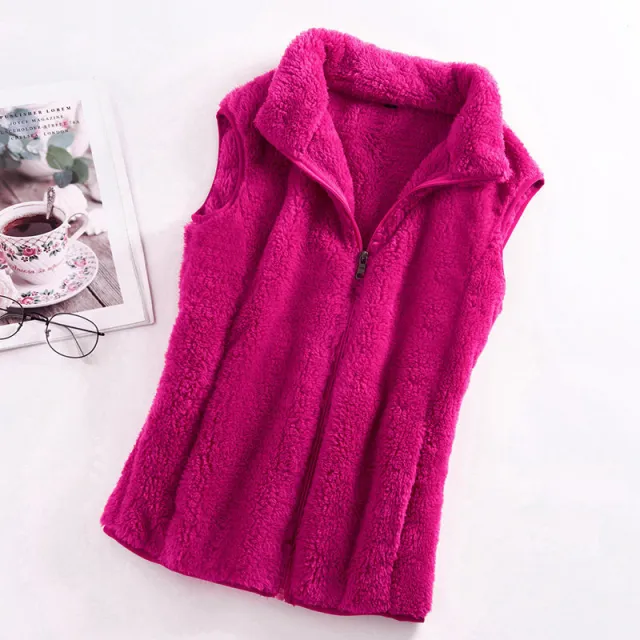 Double sided Fleece Sweater Women's Warm Thickened Outdoor Rose - Shop at LoveMi