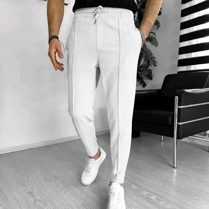 Drawstring Exercise Men's Fashion and Comfort Casual Pants