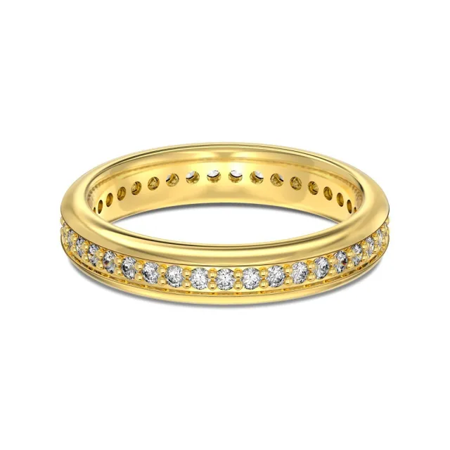 Exquisite Starry Sky Sterling Silver Women's Ring Gold - Shop at LoveMi
