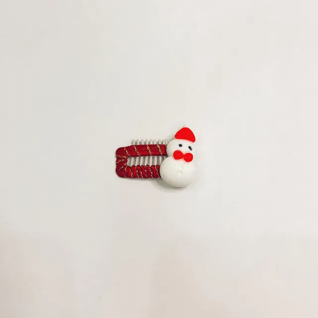 Christmas Cartoon Pet Headdress Cat Dog Barrettes Snowman Red - Shop at LoveMi