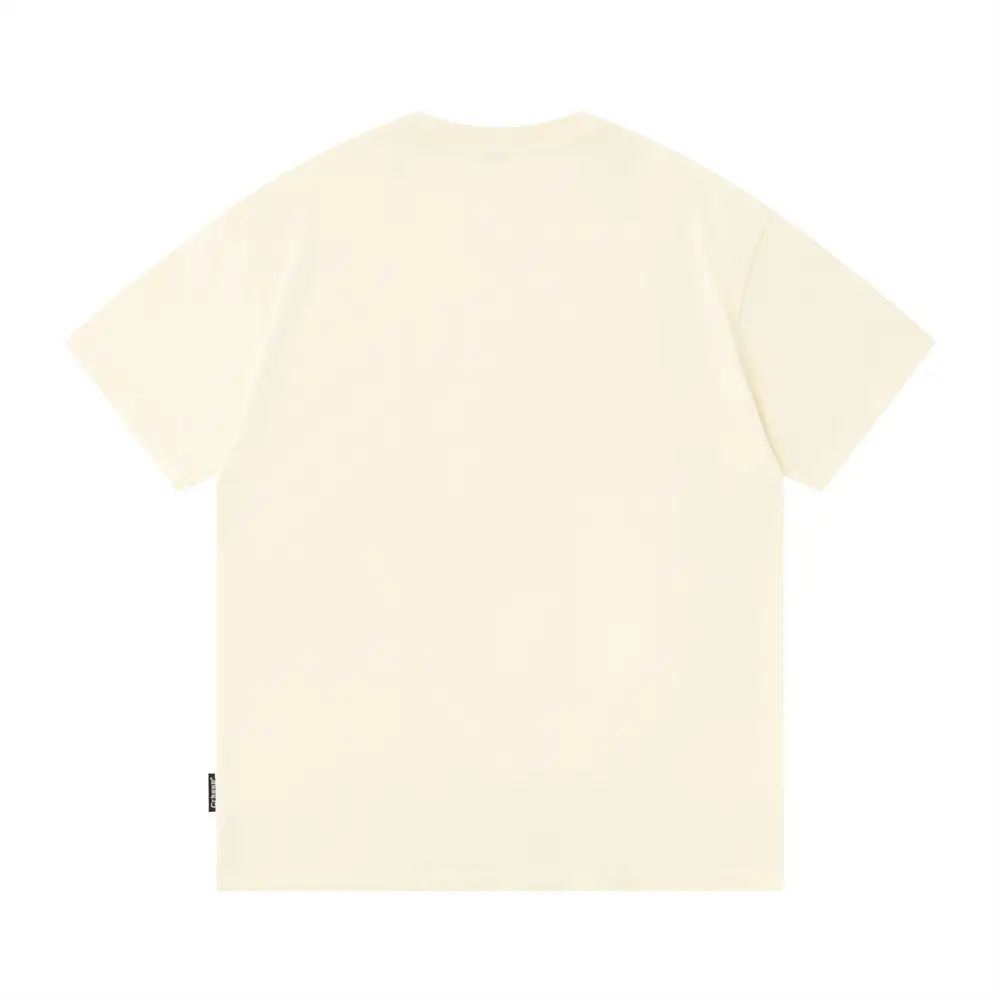 Cartoon Dragon Short-sleeved T-shirt Boys Flocking Patch