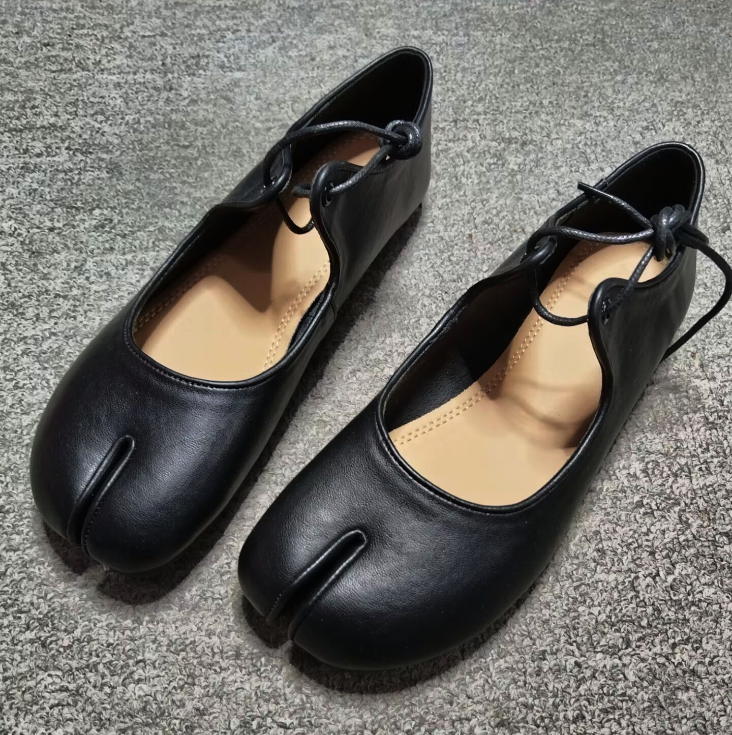 Womens Fashionable Low-cut Flat Mary Jane Pumps