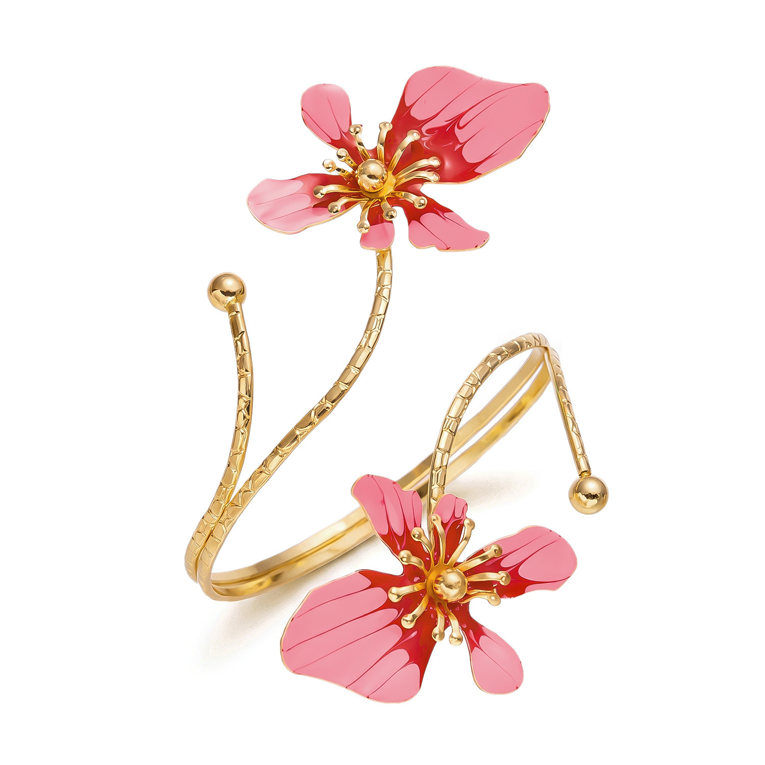 Metal Flower Anklet