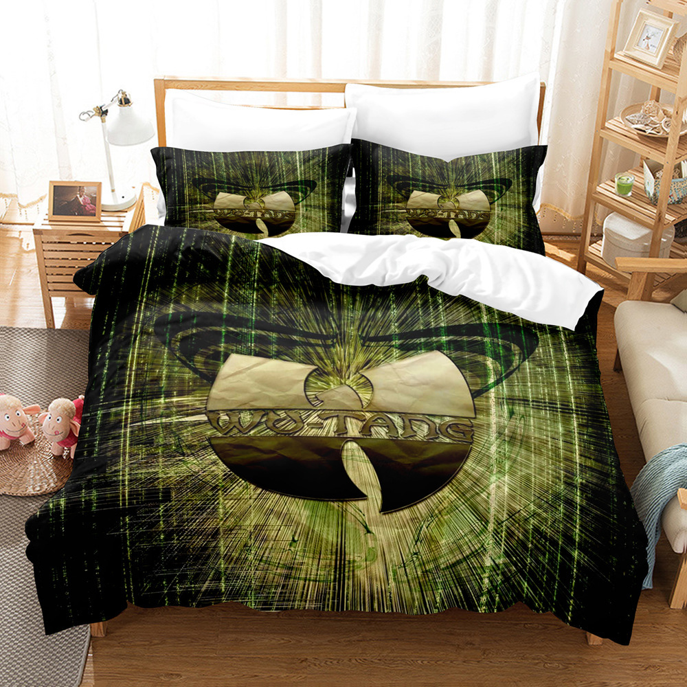 Title 7, Christmas Digital Printed Woolen Bedding Set