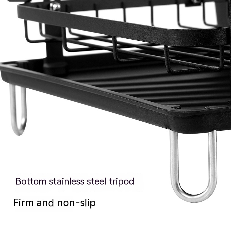 Home Kitchen Double-layer Draining Rack — foto 5