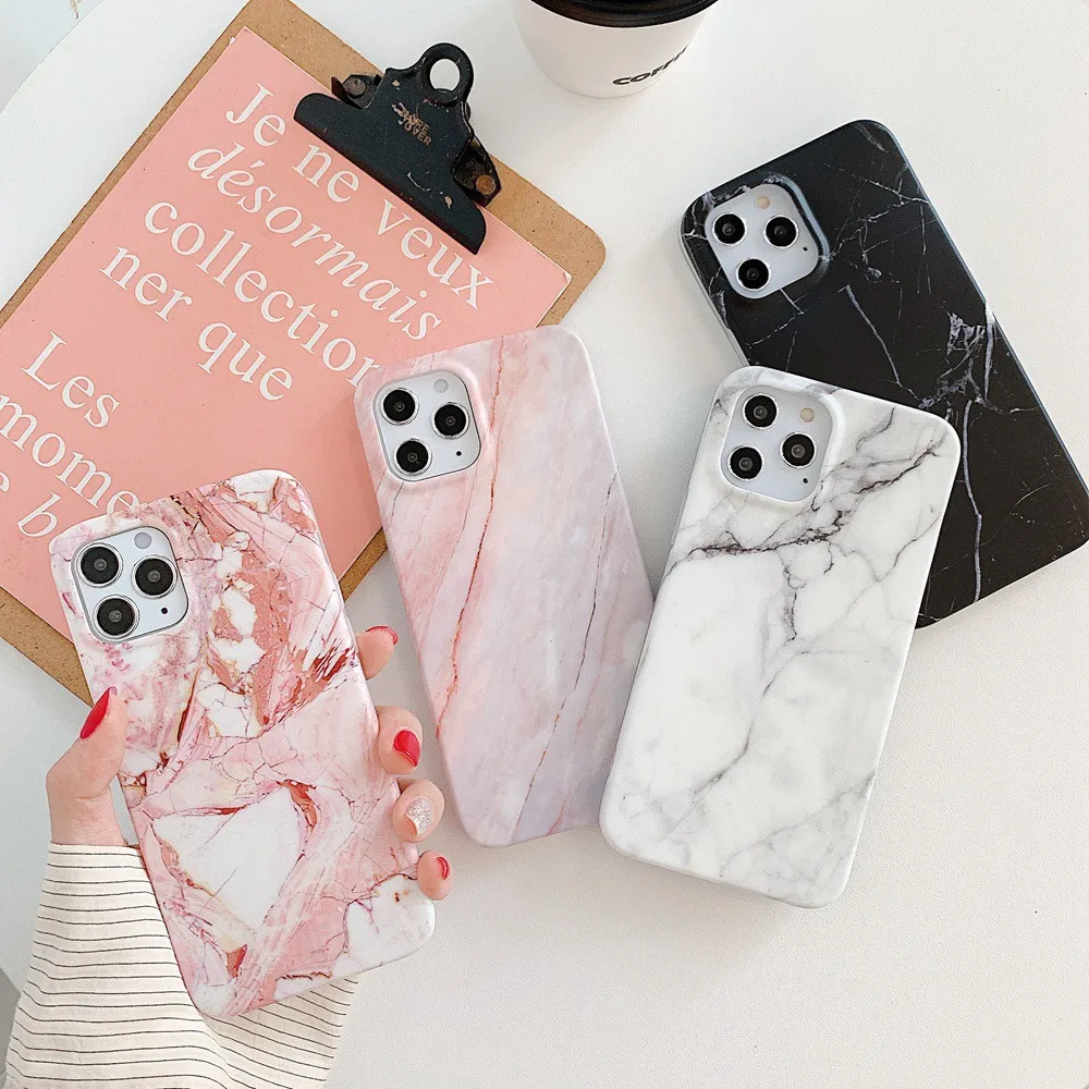 Classic Marble Phone Case Soft Shell Anti-fall Shell