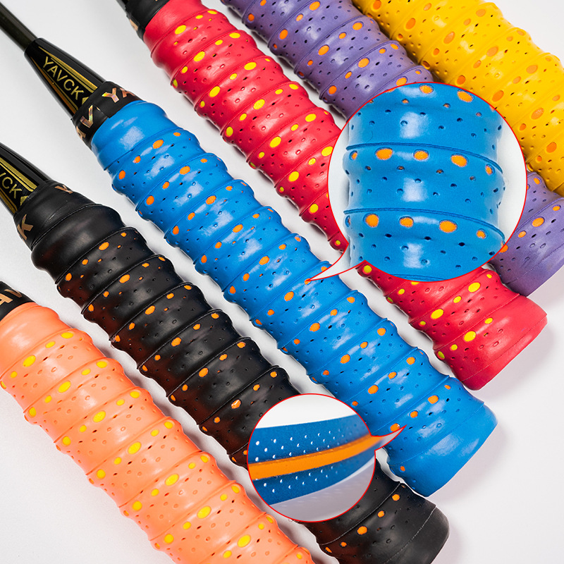 Tennis Racket With Anti Slip, Breathable, And Sweat Absorbing Straps For Durability