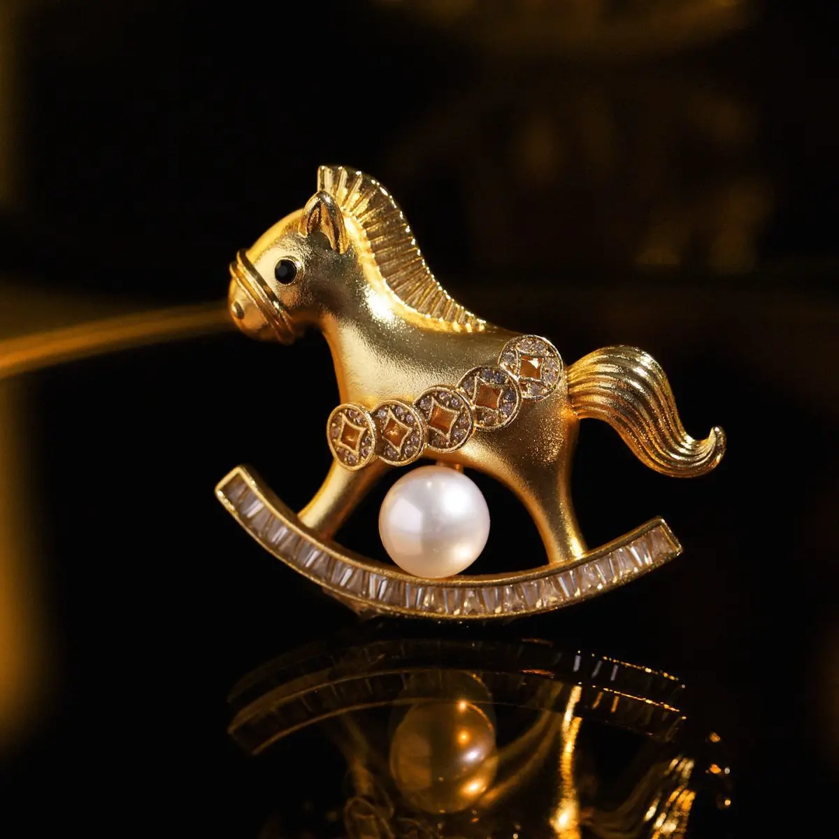 Womens Jewelry Accessories Instant Wealth Pearl BroochBoutonniere
