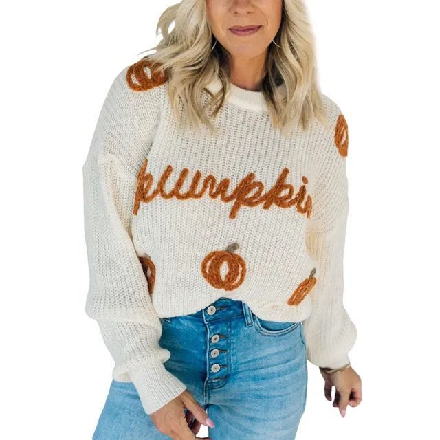 Women's Thread Knitted Long sleeved Top Lc2723951P101 S - Shop at LoveMi