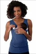Dark Blue Women'S Vest