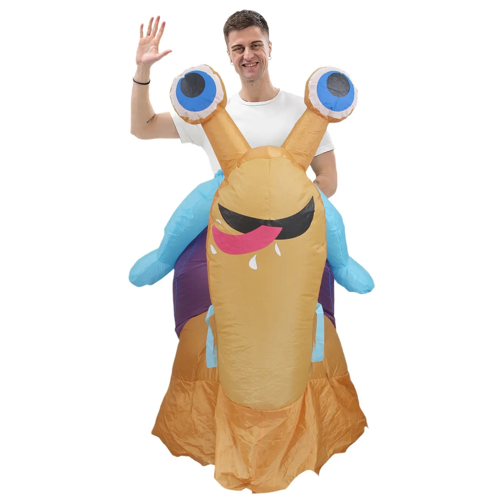 Inflatable Snail Rider Costume