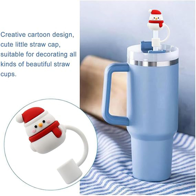 Title 8, Cute Dust Plug Straw Decorative Cap