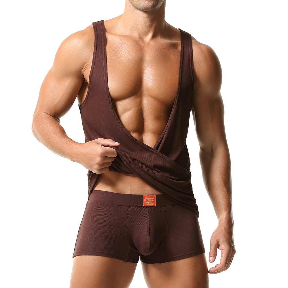 Men's Fitness Suit Sports Base Vest