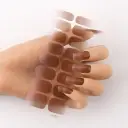 Manicure Full Stickers Solid Color 16 Small Stickers European And American Simple Nails view 13