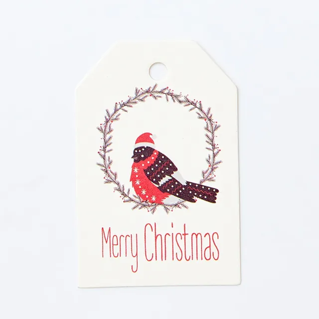 Christmas Decoration Hanging Card Color Listing Garland Bird - Shop at LoveMi