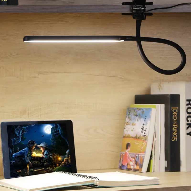 Home Creative Eye-care LED Clip-on Desk Lamp