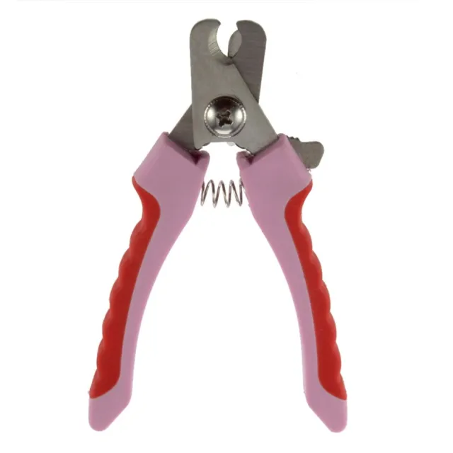 Pet Dog Cat Nail Clippers Scissors Grooming Pink - Shop at LoveMi