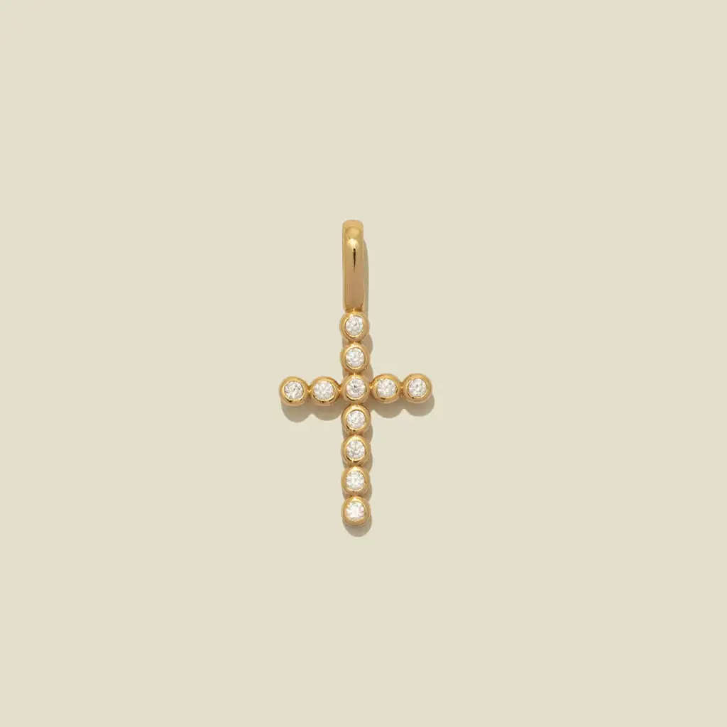 European And American Food Pizza Necklace Pendant Diy Accessories - Cross Pendant