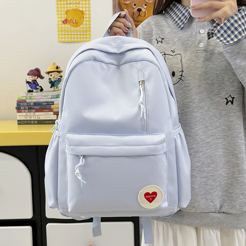 Niche Versatile Backpack Minimalist Casual High School Campus Bag 3