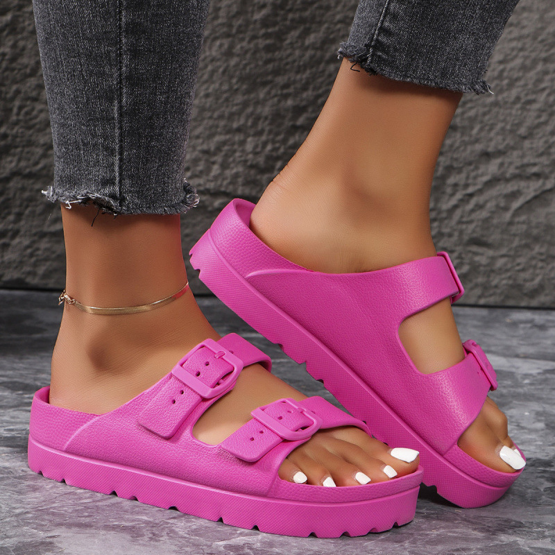 Women's Thick-soled Indooroutdoor Slippers