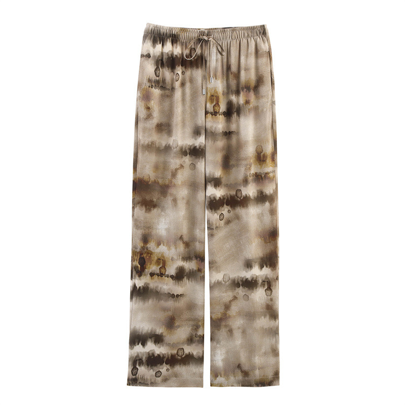 Tie-dye Shirt Pants Suit