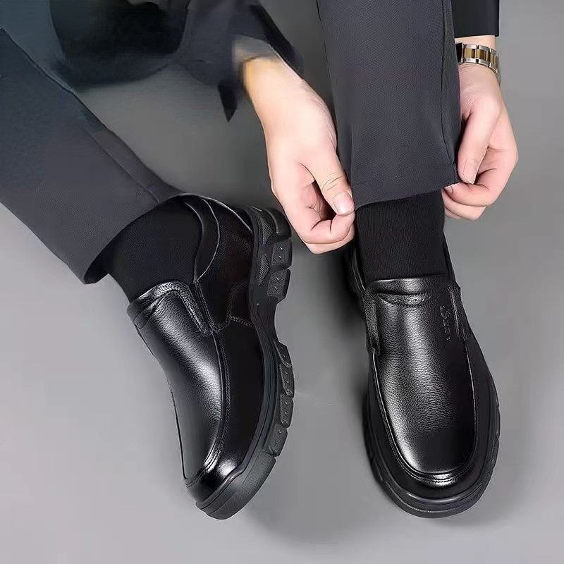 Fashion Individual Casual Leather Shoes For Men - Image 5