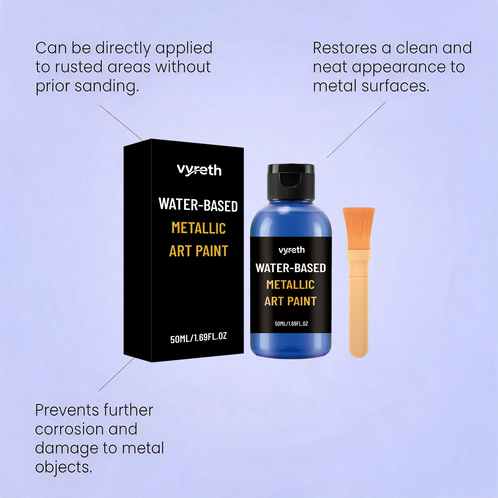 Metal Art Paint Rust Remover