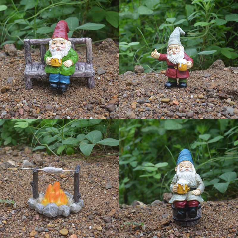 Title 2, Genie Bonfire Party Resin Decorations