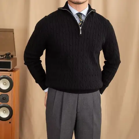 Men's Business Casual Slim-fit Top