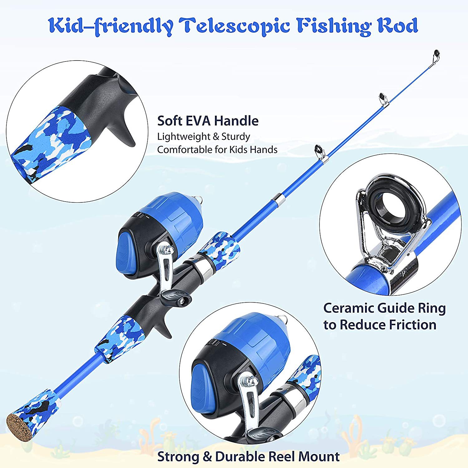 Title 2, Children and Teenagers Outdoor Fishing Equipmen...