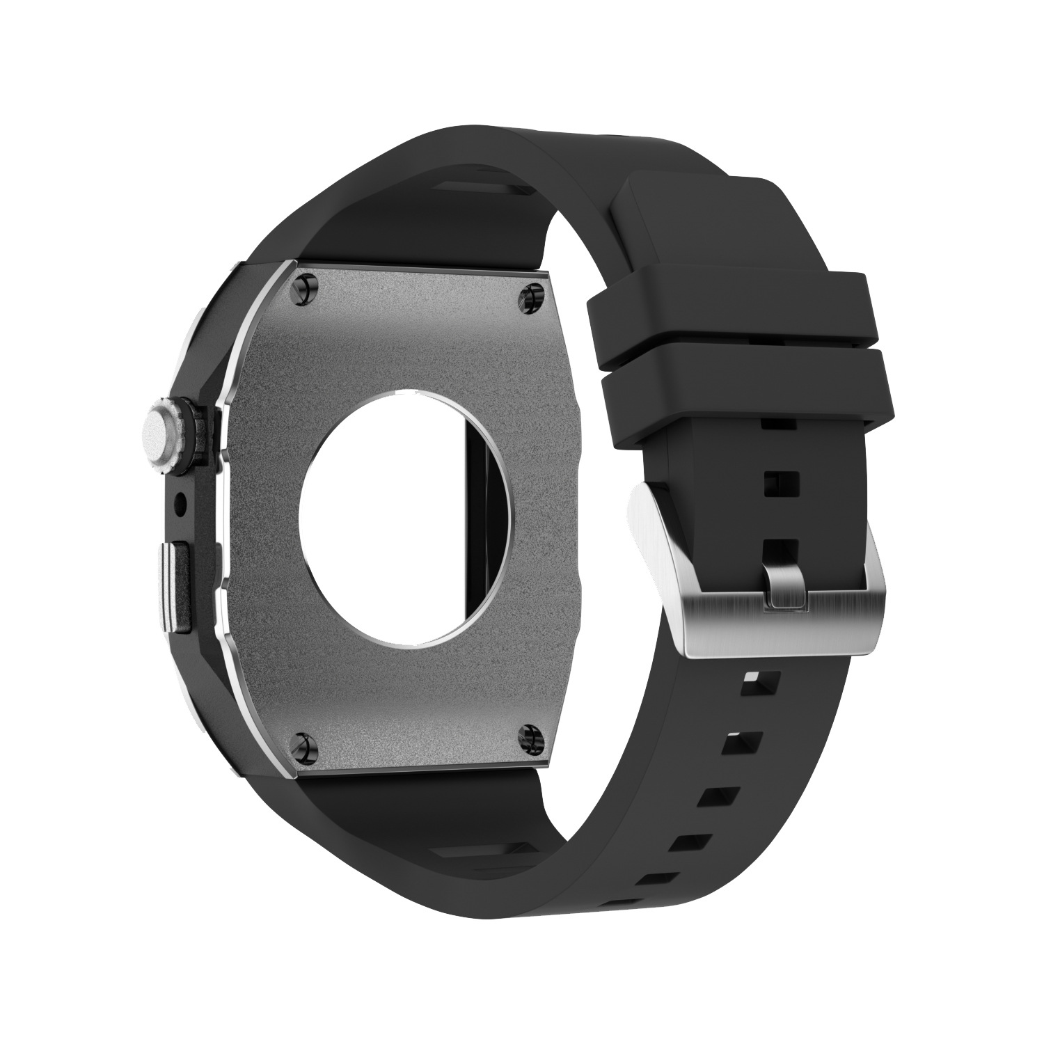 Alloy and Silicone Watch Case, picture 4 of 8
