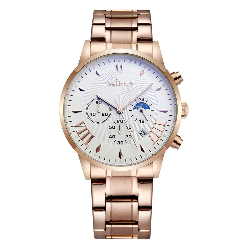 Multifunctional Business Men's Watch Luminous Waterproof Six-pin
