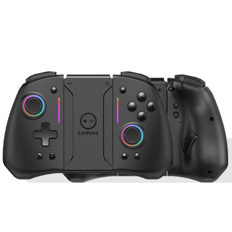Colorful Light With Back Key Wireless Bluetooth Handle
