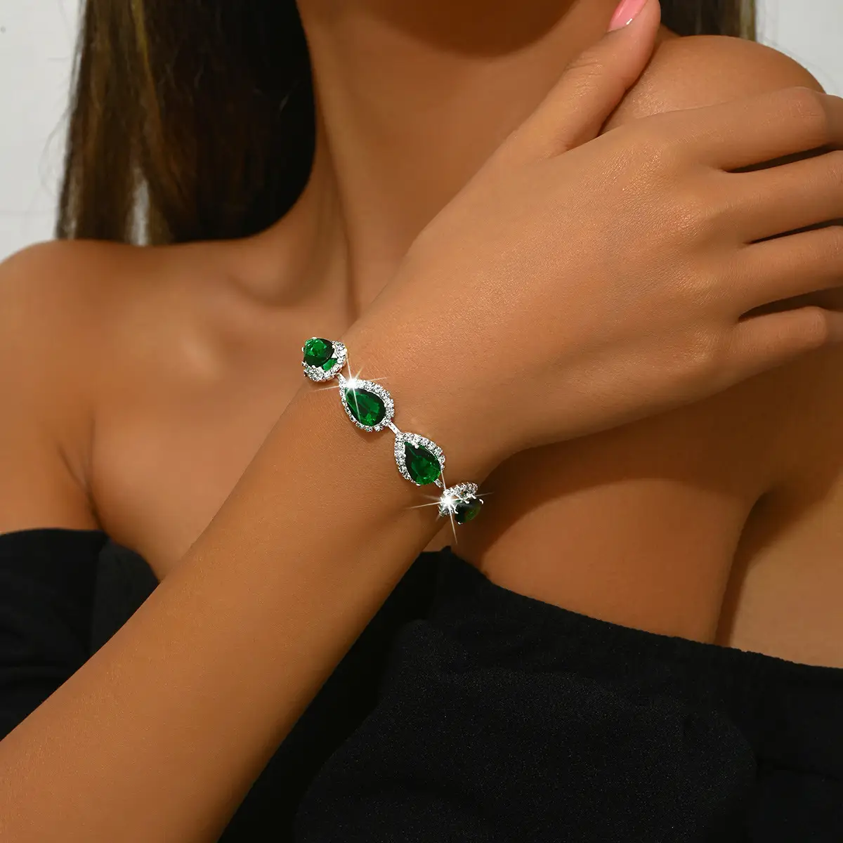 Affordable Luxury Rhinestone Zircon Bracelet For Women