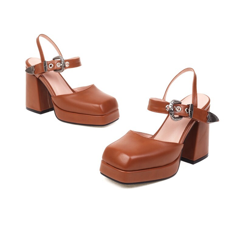 Platform Strappy Sandals
