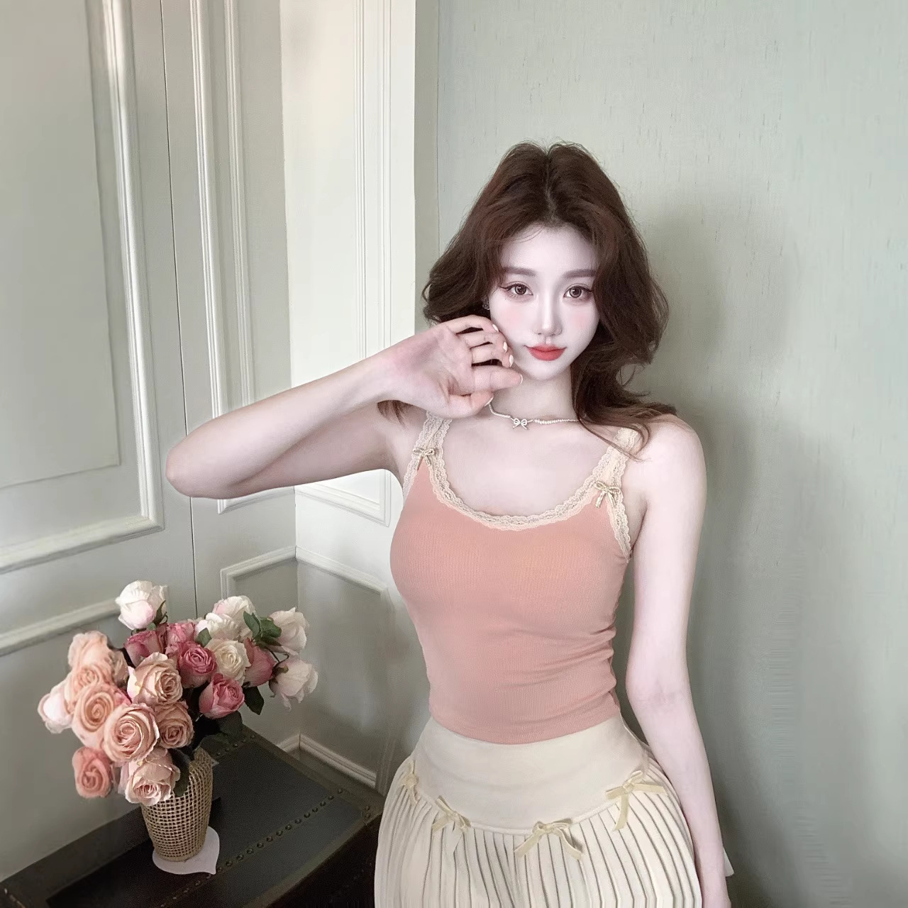 Figure-flattering, Slimming And Versatile Camisole For A Sweet Yet Spicy Look