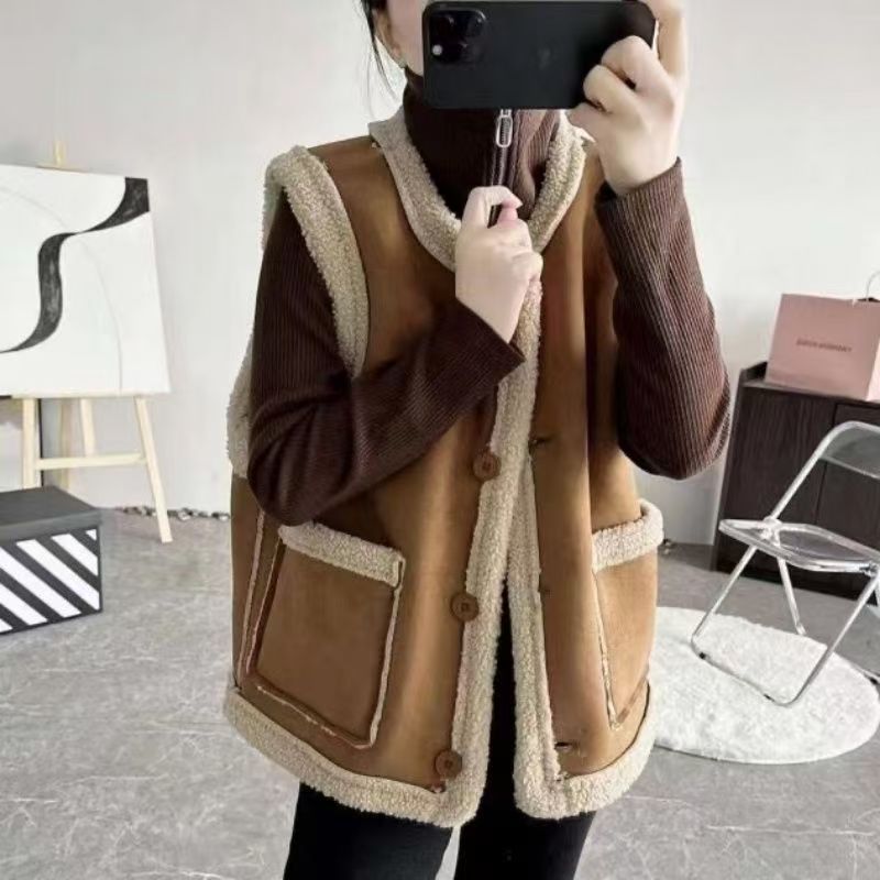 Cashmere Sleeveless Vest for Women - All-Match Fashion Cashmere Sleeveless Vest for Women - All-Match Fashion