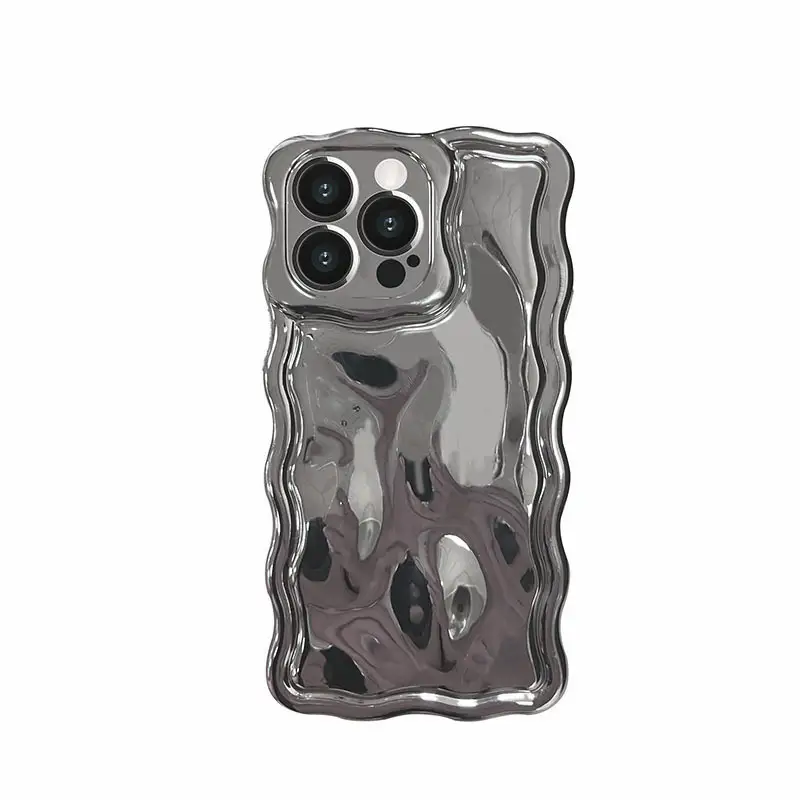 Wave Plating Meteorite Pattern Suitable Phone Case