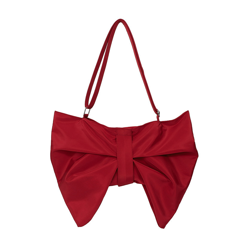 Korean-style Chic Bow Tote Bag With A Large Capacity - Bags & Accessories