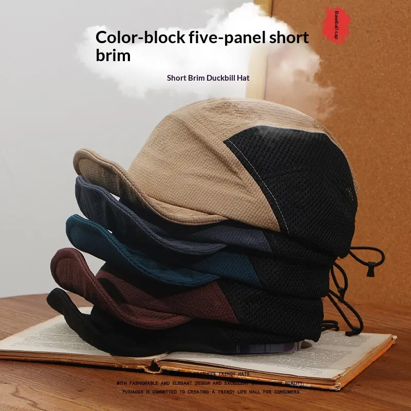 Breathable American-style Short-brim Hat