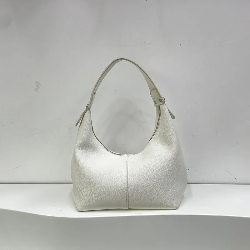 Autumn And Winter Commuter's All-matching Women's Handbags - White