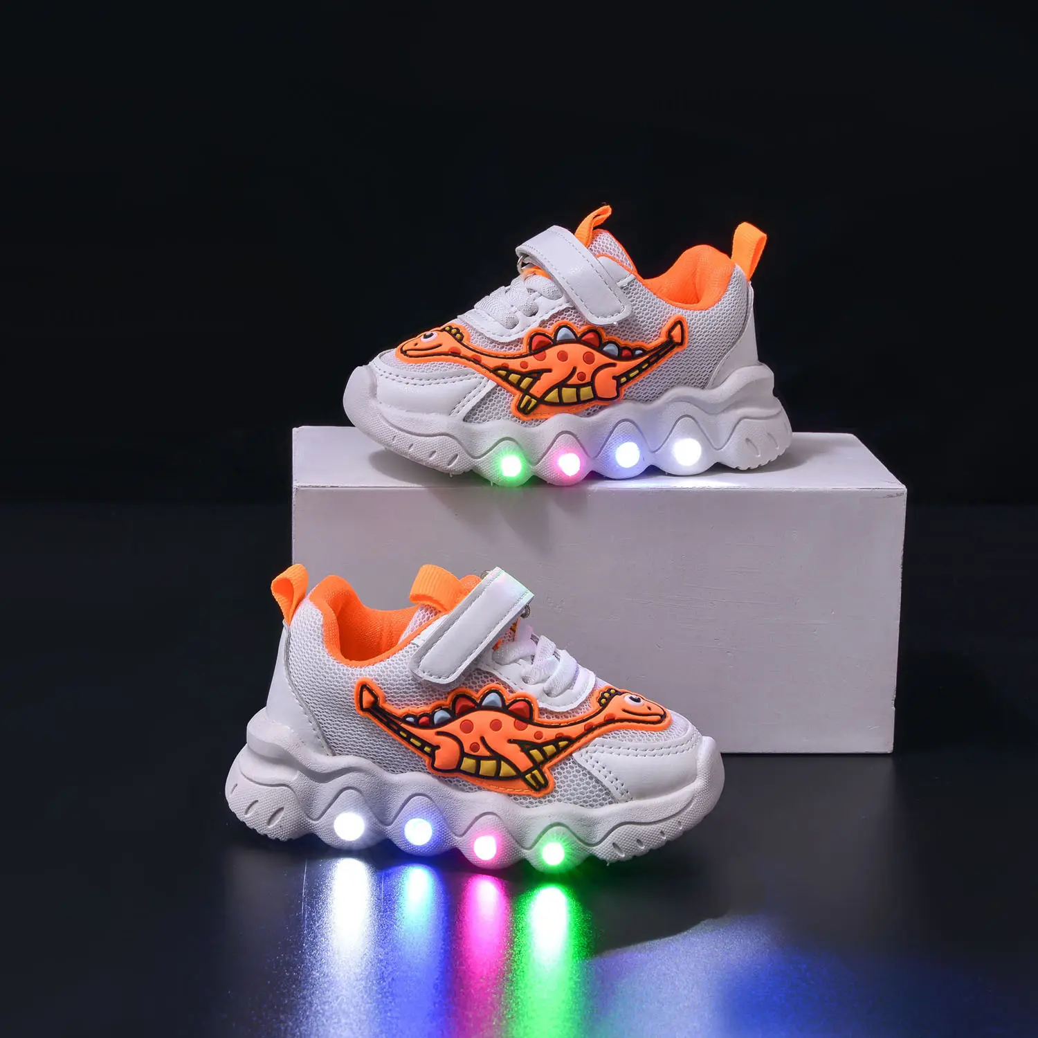 Cartoon Dinosaur Children Sneaker Boys And Girls