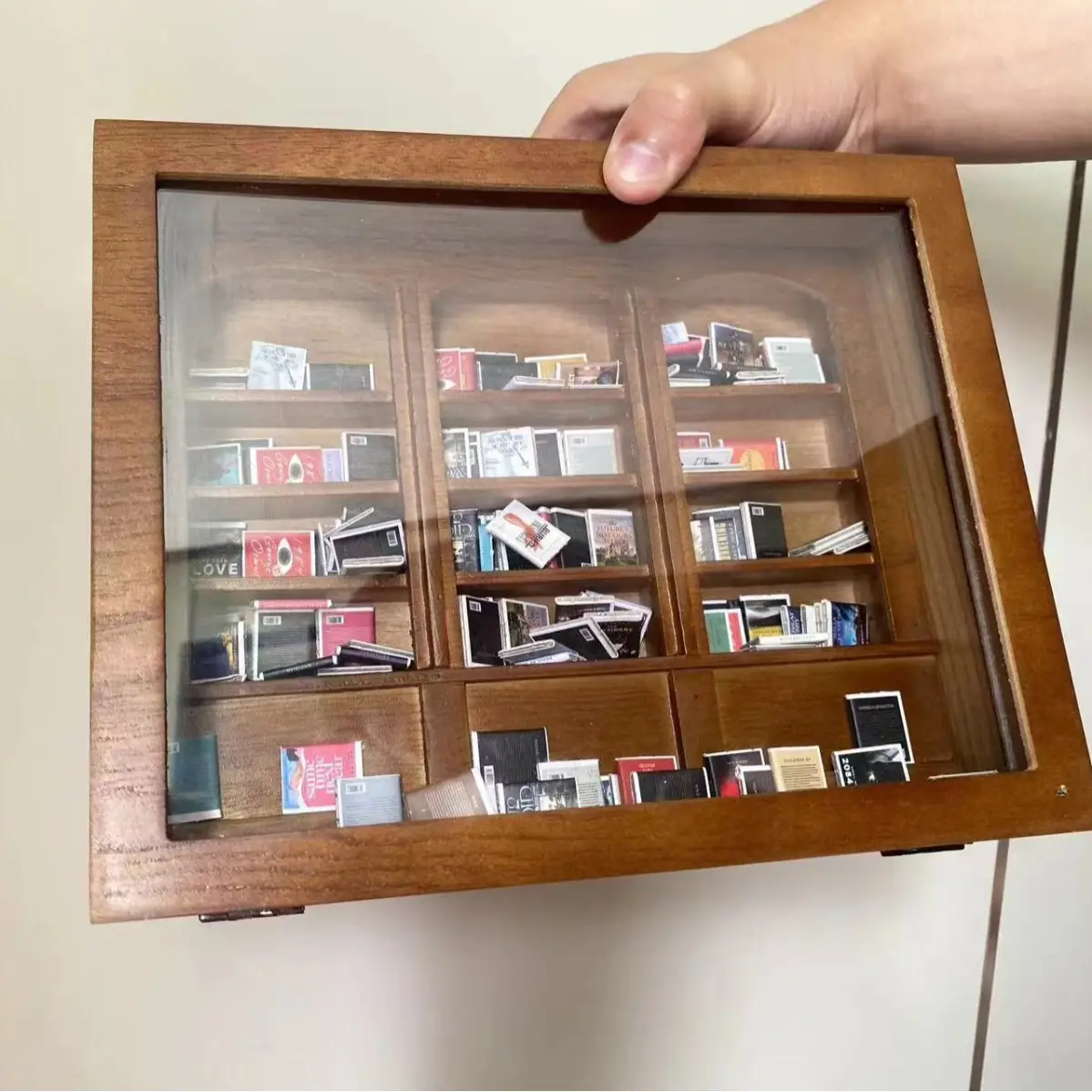 Shake Away Your Anxiety Bookshelf Mini Bookshelf